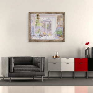 Tablou inramat - Timothy Easton - Pasarea ignorata, 50 x 60 cm - Img 2