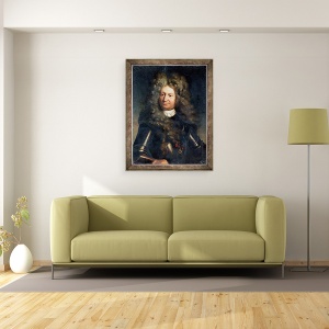 Tablou inramat - Tito Marzocchi de Belluci - Jean Bart 1650-1702 1840, 60 x 80 cm - Img 2