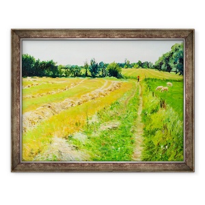 Tablou inramat - Tony Fandino - Camp de grau II, 70 x 90 cm