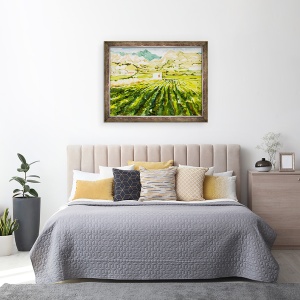 Tablou inramat - Tony Fandino - Camp I, 70 x 90 cm - Img 3