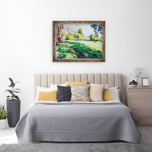 Tablou inramat - Tony Fandino - Vacile pasc la Riverhead, 70 x 90 cm - Img 3