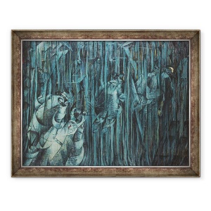 Tablou inramat - Umberto Boccioni - Stari de spirit, Cei care raman, 70 x 90 cm