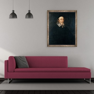 Tablou inramat - Unknown Artist - Contele Axel Oxenstierna de Södermöre, 50 x 60 cm - Img 2