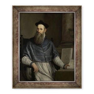 Tablou inramat - Veronese - Portret De Daniele Barbaro 1513-70, 70 x 85 cm