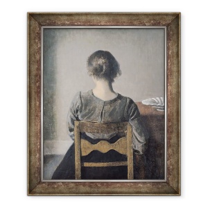 Tablou inramat - Vilhelm Hammershoi - Restul, 50 x 60 cm