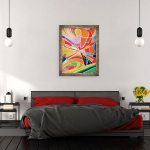 Tablou inramat - Vincent Alexander Booth - Alliduquotalion, 2016, 60 x 80 cm - Img 3