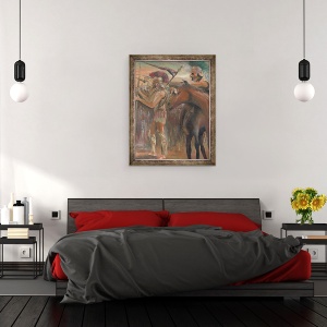 Tablou inramat - Vincent Alexander Booth - Conflict, 1984, 70 x 90 cm - Img 3