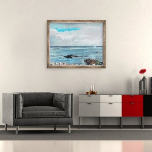 Tablou inramat - Vincent Alexander Booth - Howth Irlanda, 2001, 50 x 60 cm - Img 2
