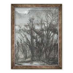 Tablou inramat - Vincent Alexander Booth - Lumina lunii peste Osmotherley, 1997, 60 x 80 cm