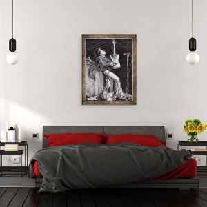 Tablou inramat - Vincent Alexander Booth - Rock Star, 2009, 70 x 90 cm - Img 3