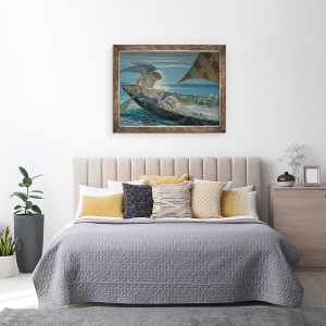 Tablou inramat - Walter Crane - Un vis, 60 x 80 cm - Img 3