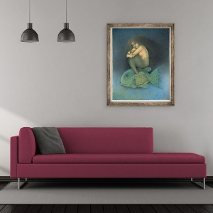 Tablou inramat - Wayne Anderson - Omermaid, 50 x 60 cm - Img 2