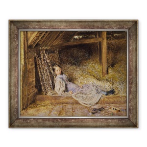 Tablou inramat - William Henry Hunt - Slumber, 70 x 85 cm