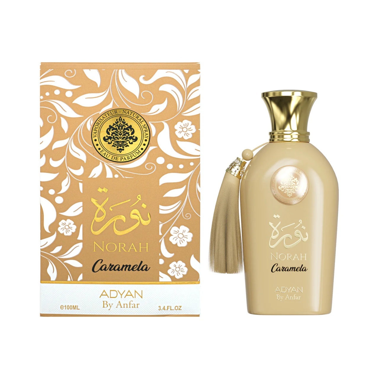 Apa de Parfum, Adyan,Norah Caramela , dama, 100ML - imagine 2