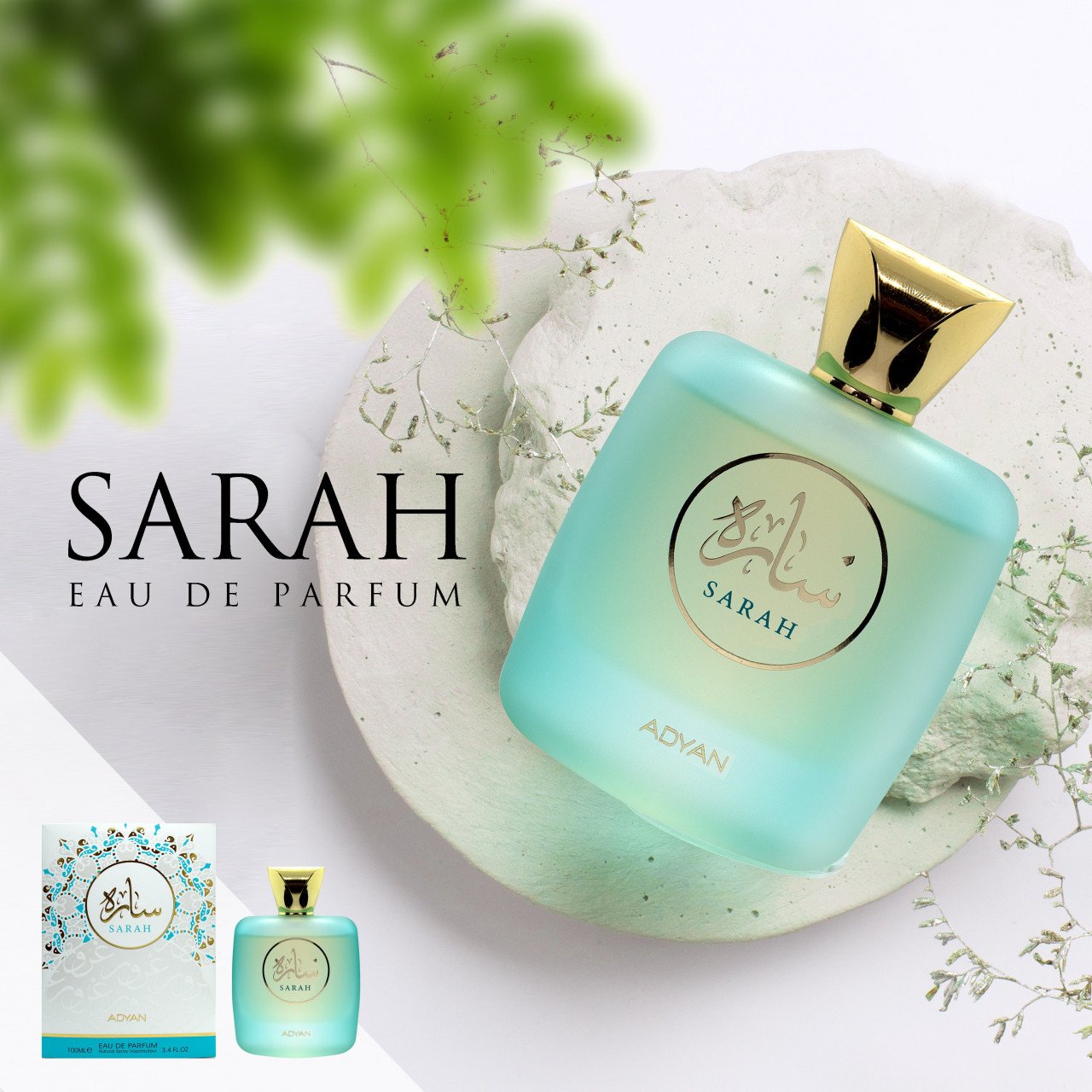 Apă de parfum Adyan, SARAH, femei, 100ml - 1 | YEO