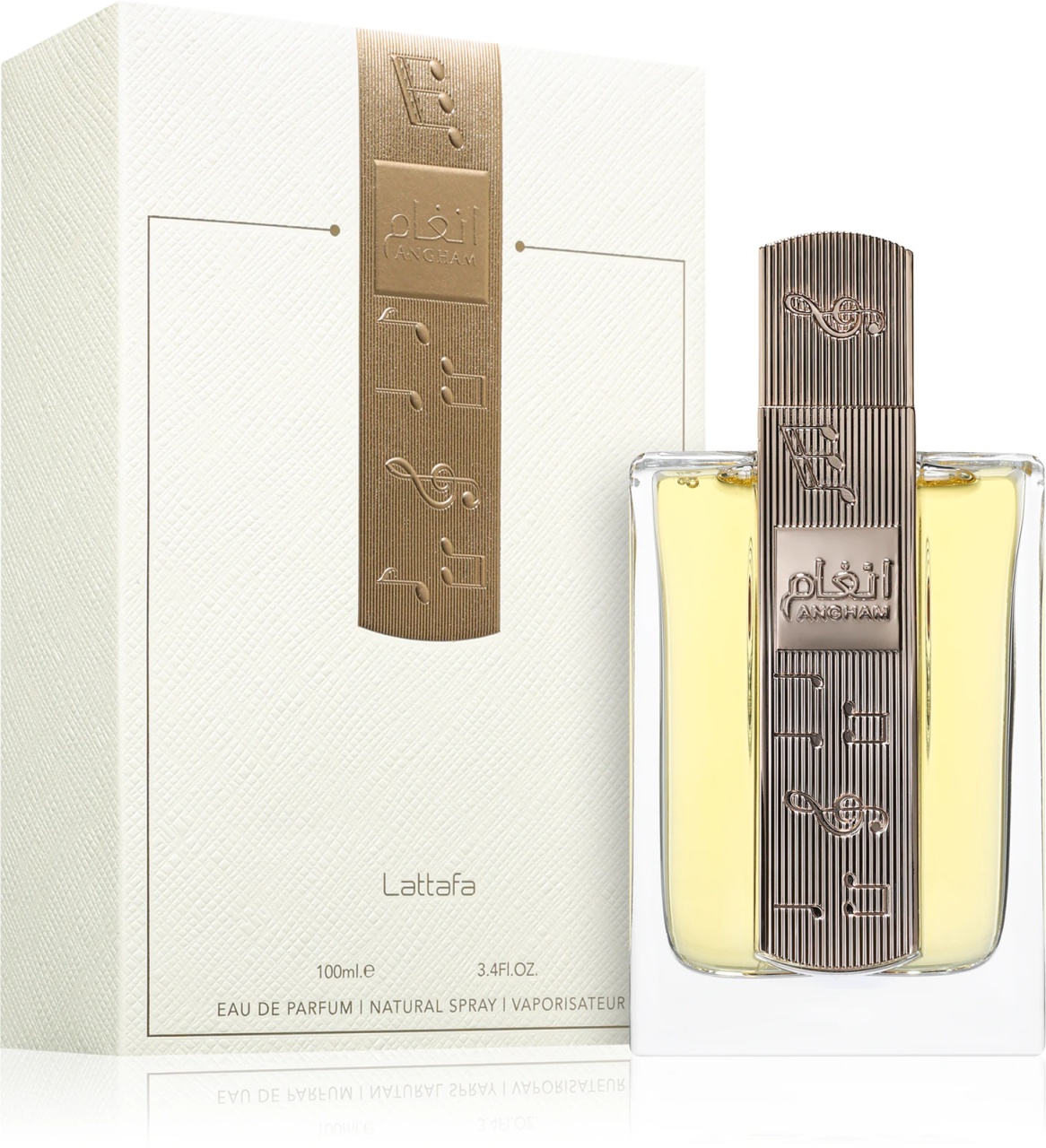 Apa de parfum, Angham, Lattafa, unisex, 100 ml - imagine 2