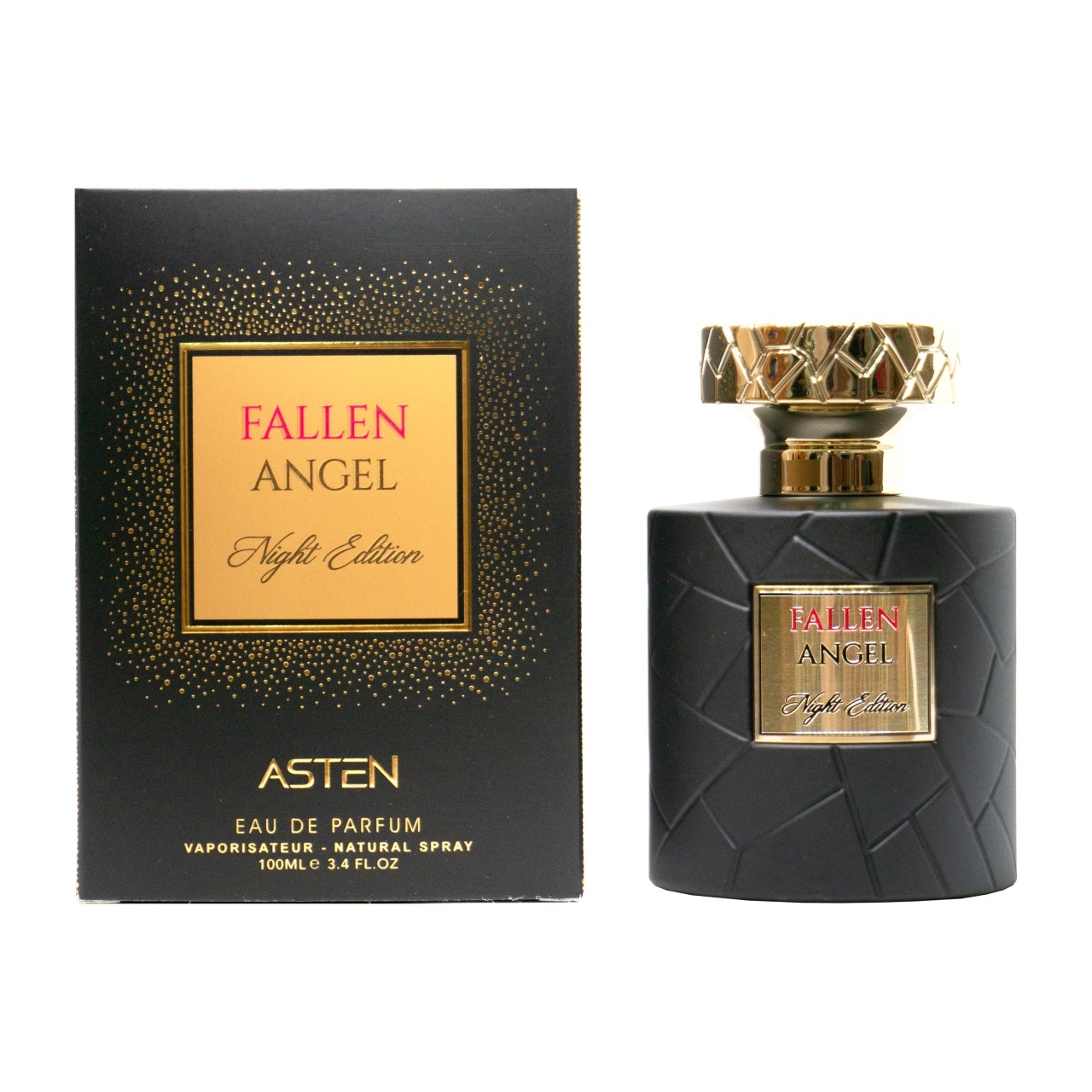 Apă de parfum Asten, Fallen Angel Night Edition, unisex, 100ml - imagine 2