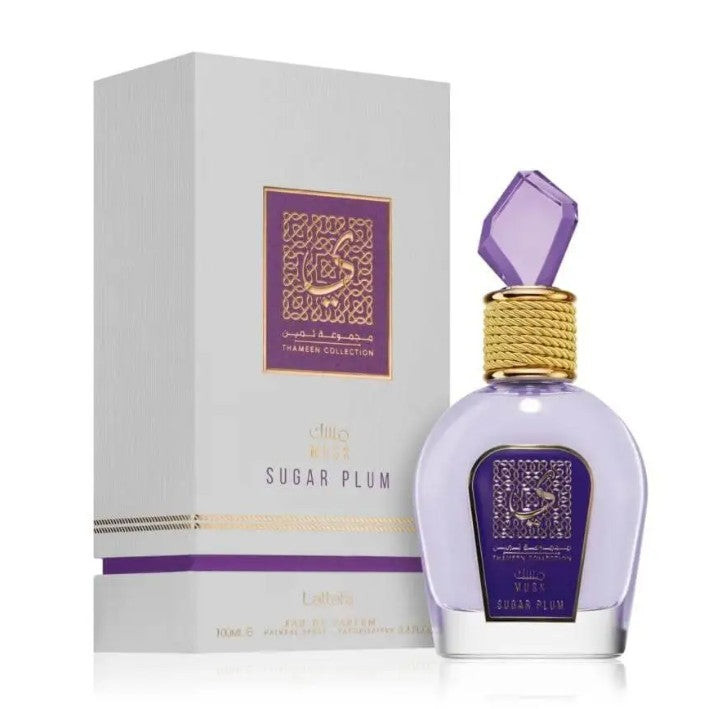 Apa de parfum Lattafa, Thameen, Sugar Plum, Femei,100 ml - 1 | YEO