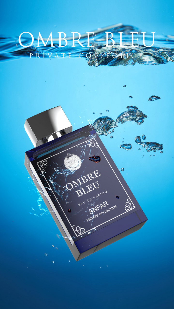 Bleu Ombre by ANFAR, extract de parfum, barbati, 50ML - 3 | YEO