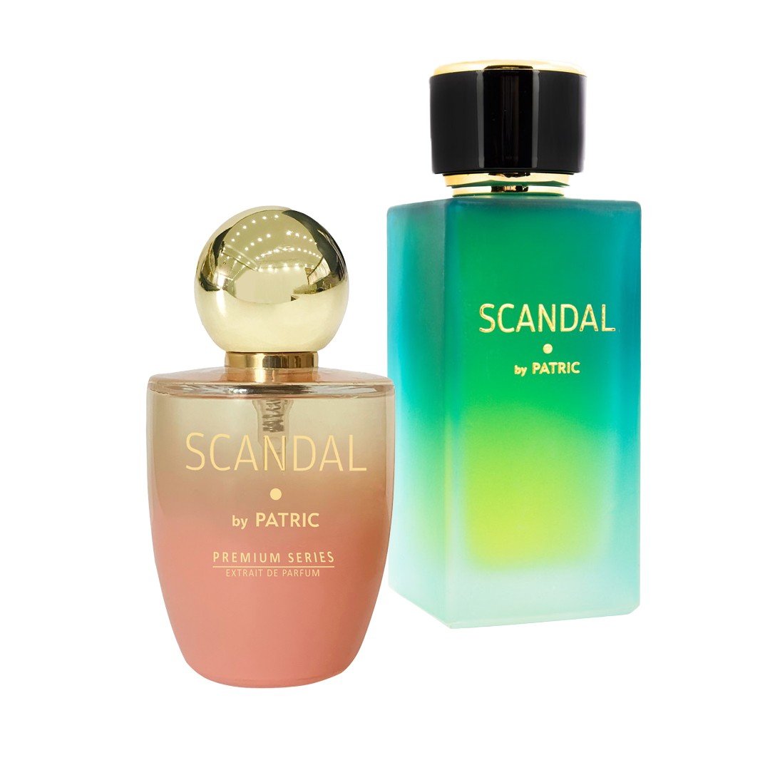 Pachet 2 parfumuri, Scandal femei si Scandal unisex by Patric, 100ml