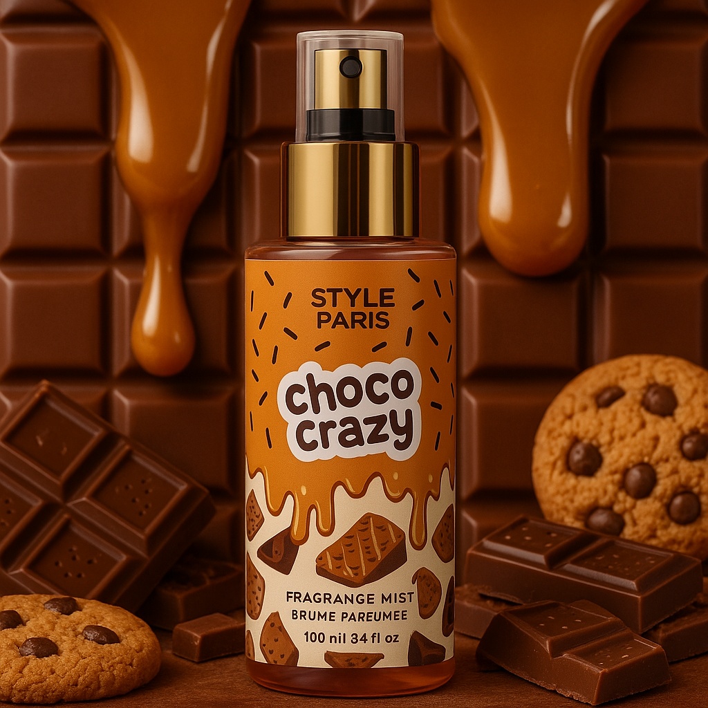Spray de corp Choco Crazy - Style Paris, 100 ml
