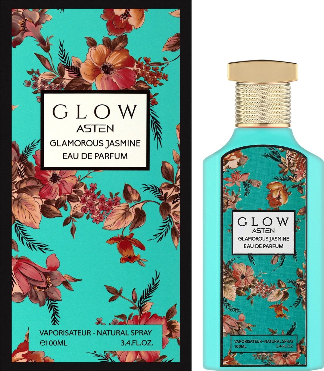 Apa de Parfum ADYAN, Glow Glamourous Jasmine, dama, 100ML