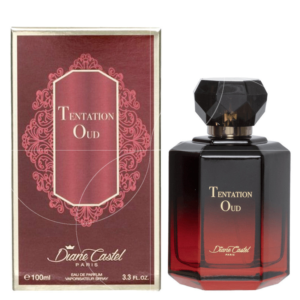 Apa de parfum, Diane Castel, Tentation Oud 100 ml, unisex - imagine 2
