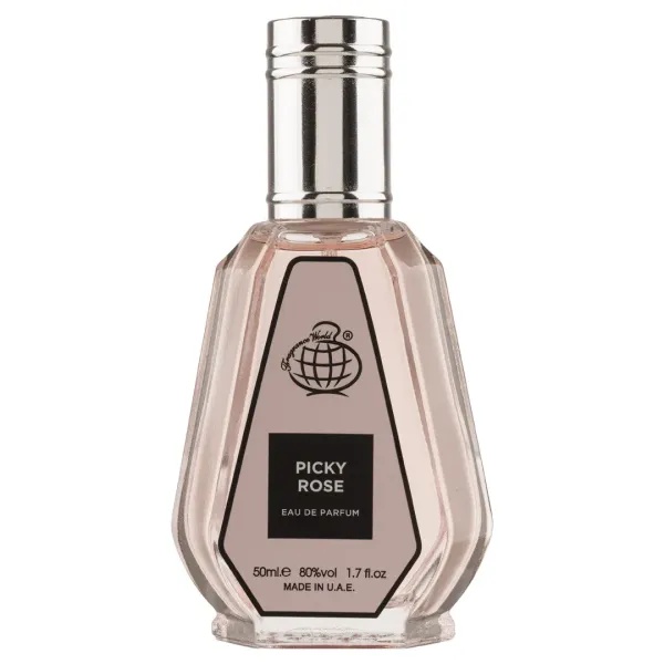 Apa de Parfum Picky Rose, Fragrance World, Femei - 50ml