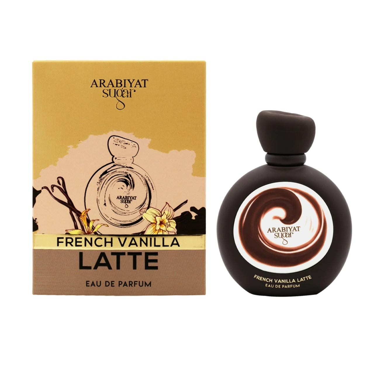 Arabiyat Sugar French Vanilla Latte Unisex EDP 100ml - imagine 2