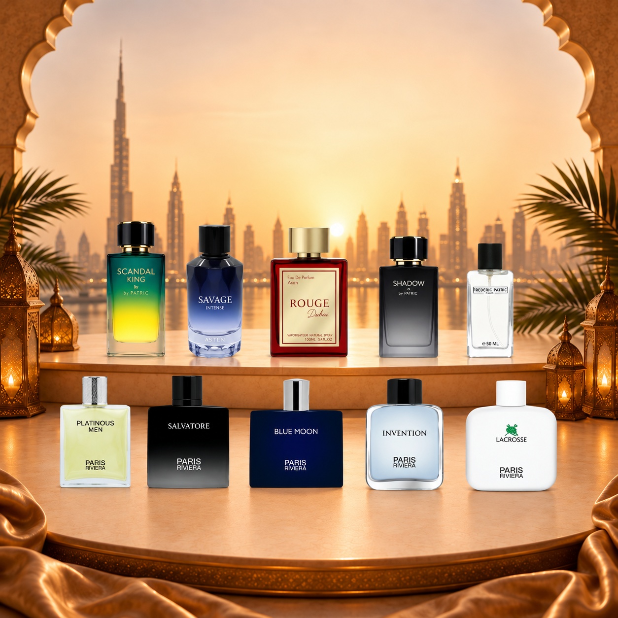 Luxury King Collection - 10 Parfumuri pentru Barbati