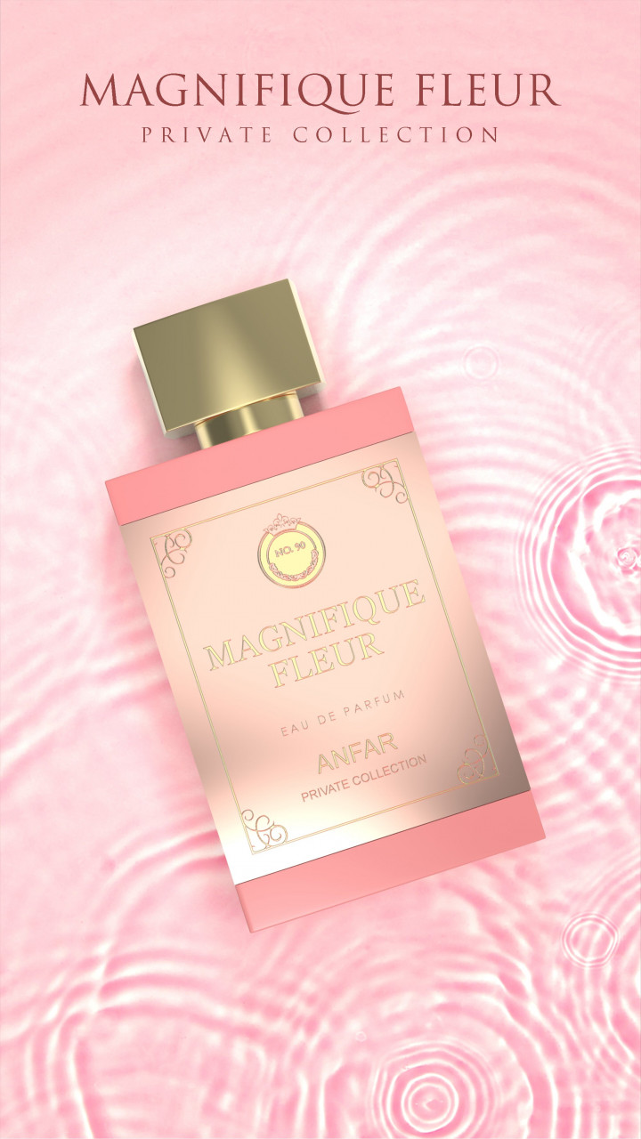 MAGNIFIQUE FLEUR by ANFAR, extract de parfum, femei, 50ML - Original Dubai - imagine 3