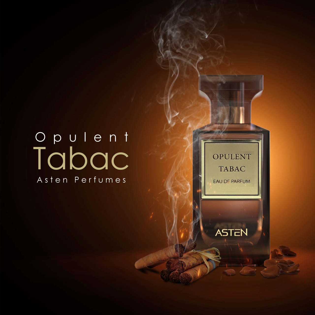 Opulent Tabac by Asten, apa de parfum, 80 ml, unisex - 1 | YEO