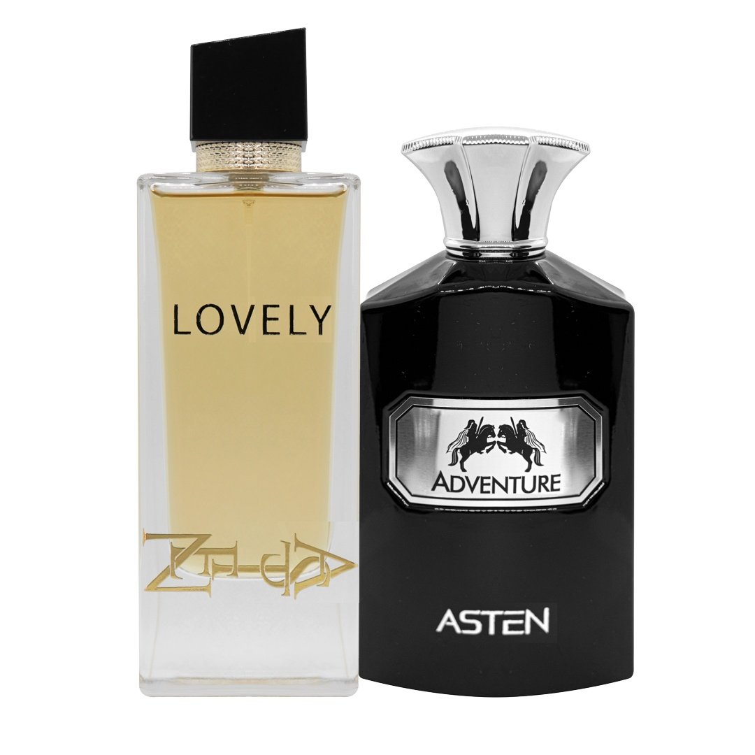 Pachet 2 parfumuri, Lovely si Adventure by Asten, 100 ml