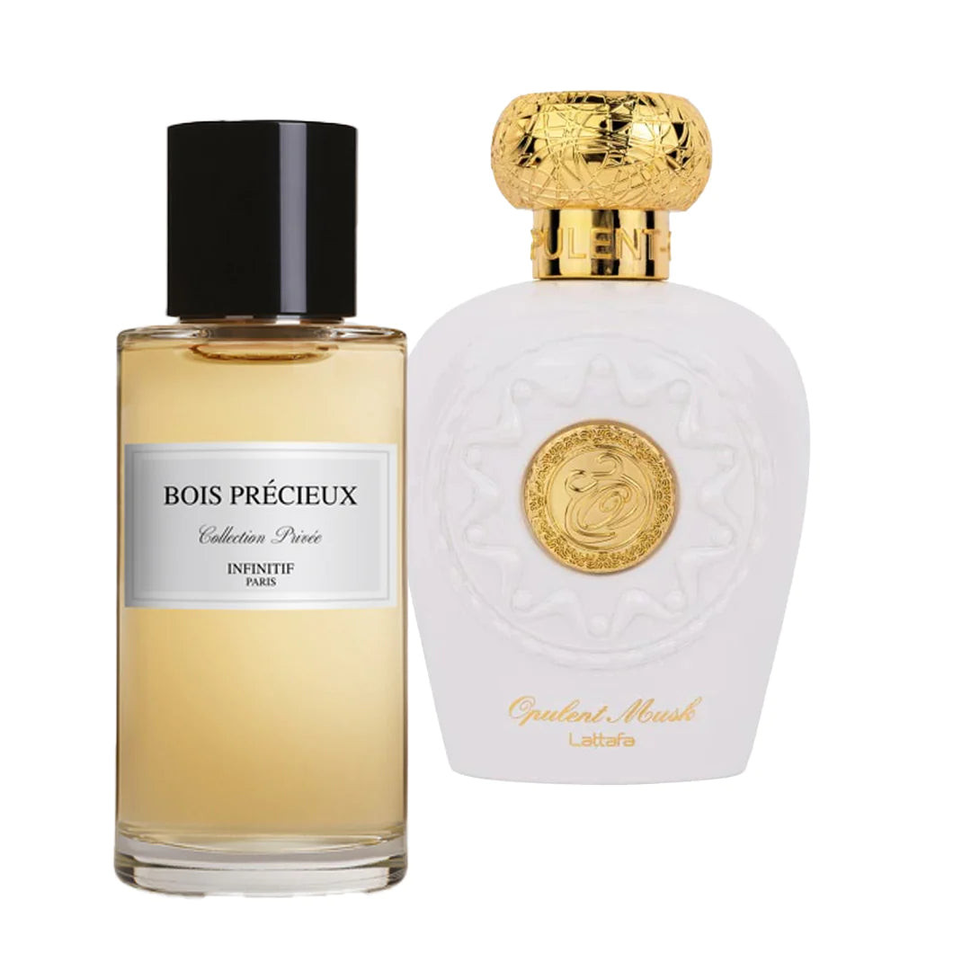 Pachet 2 parfumuri Opulent Musk 100 ml si Bois Precieux 50 ml