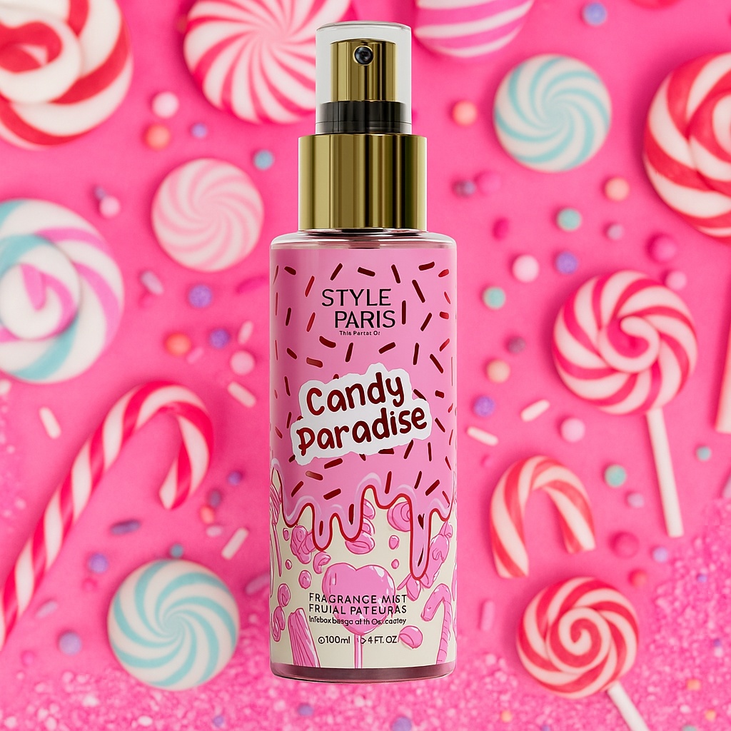 Spray de corp Candy Paradise - Style Paris, 100 ml