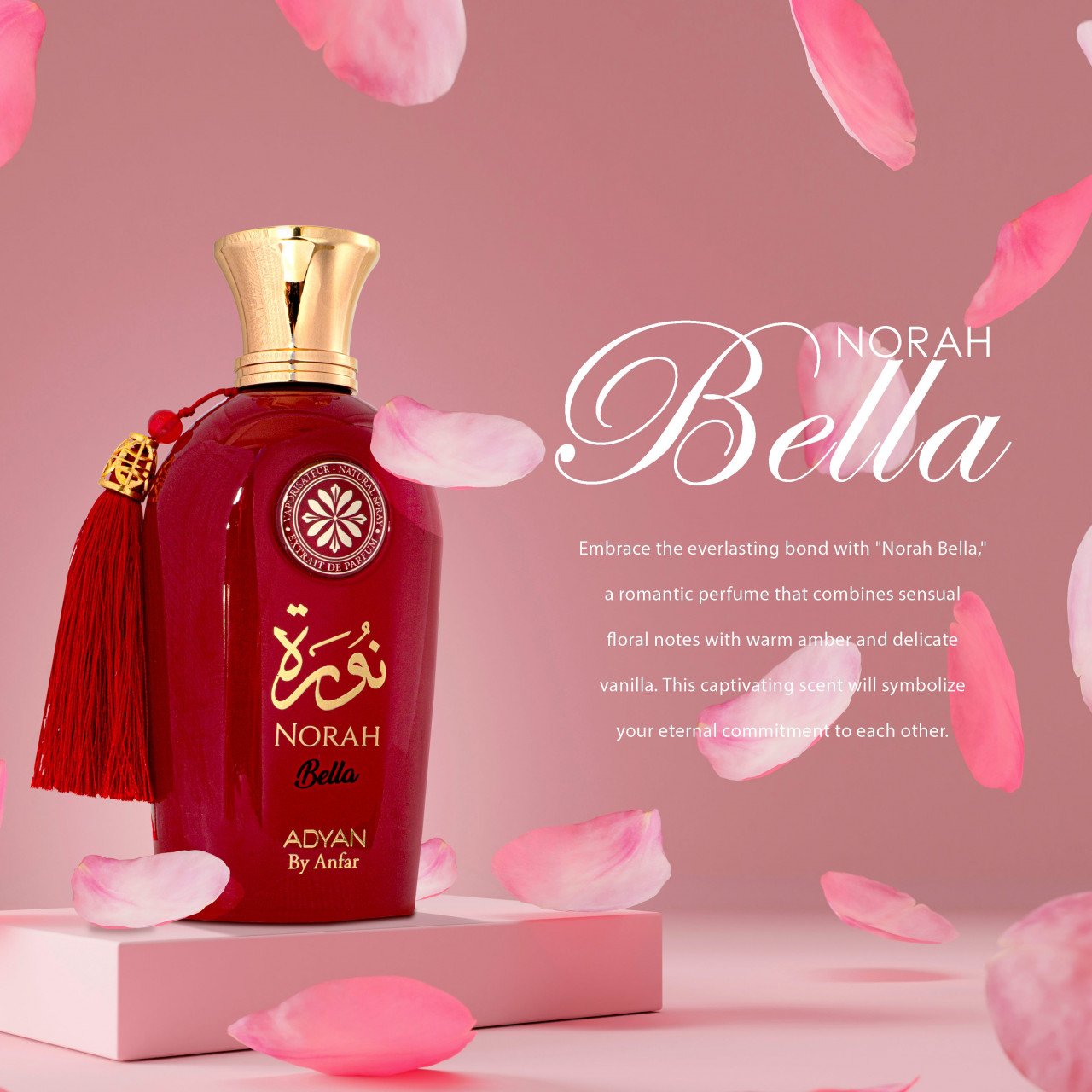 Apă de parfum Adyan, Norah BELLA, femei, 100ml - 4 | YEO