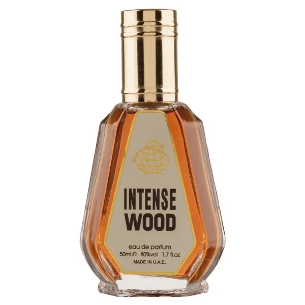 Apa de Parfum Intense Wood, Fragrance World, Unisex - 50ml