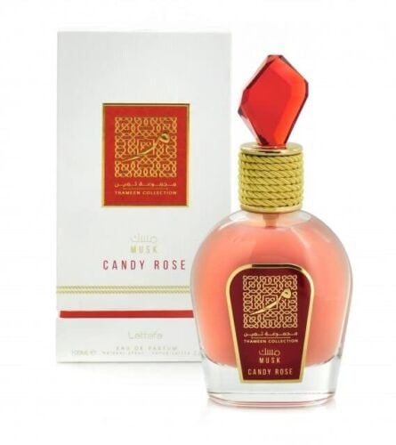 Apa de parfum Lattafa Candy Rose, Thameen, Femei, 100 ml - 1 | YEO