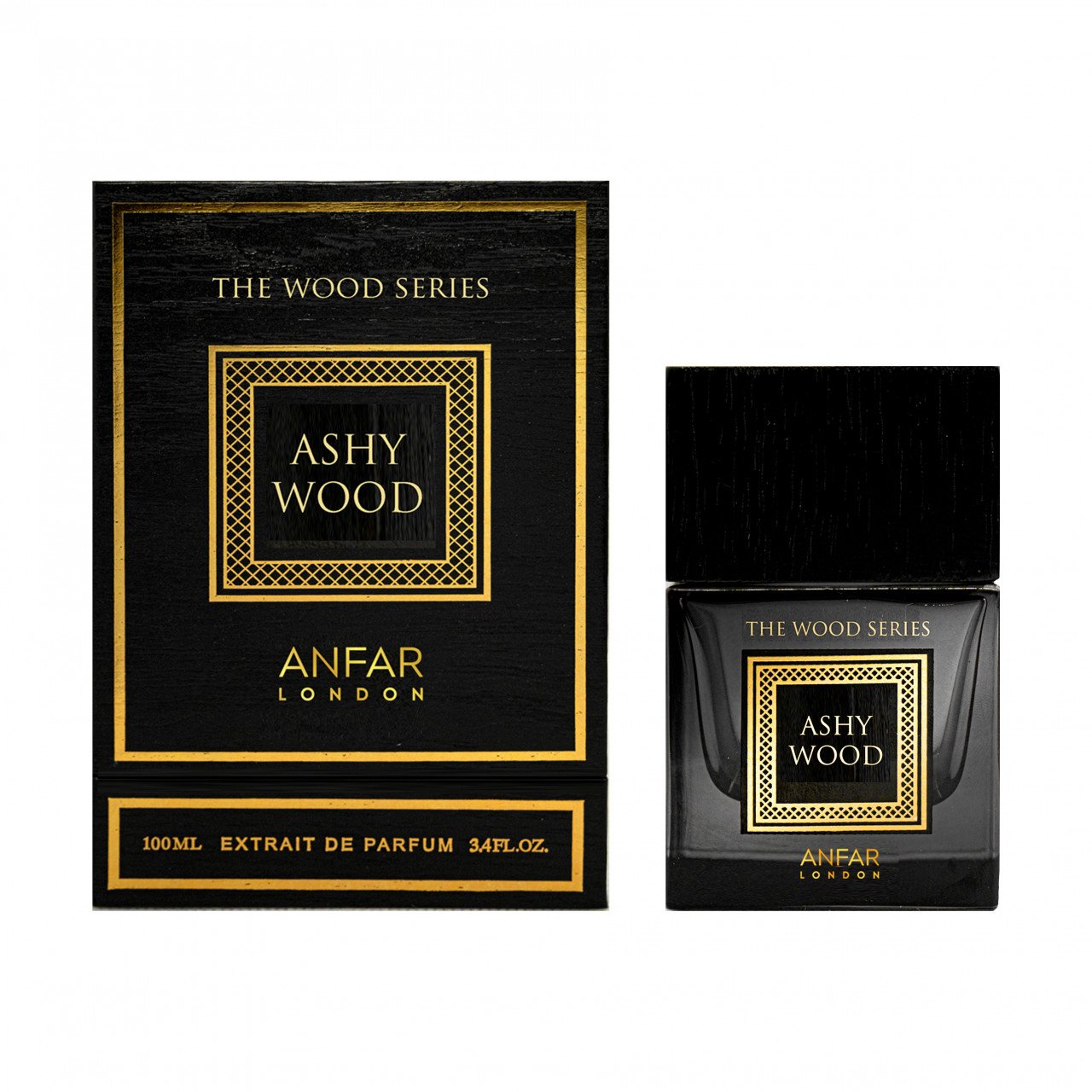 ASHY WOOD by ANFAR LONDON, extract de parfum, barbati, 100ML - 2 | YEO