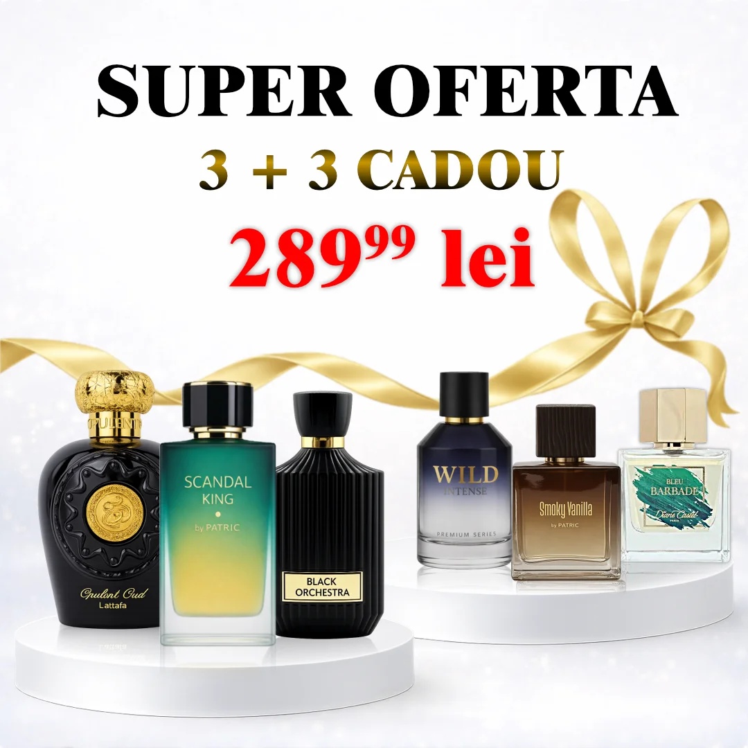 Black Orchestra + Scandal King + Opulent Oud + Wild Intense + Smoky Vanilla + Bleu