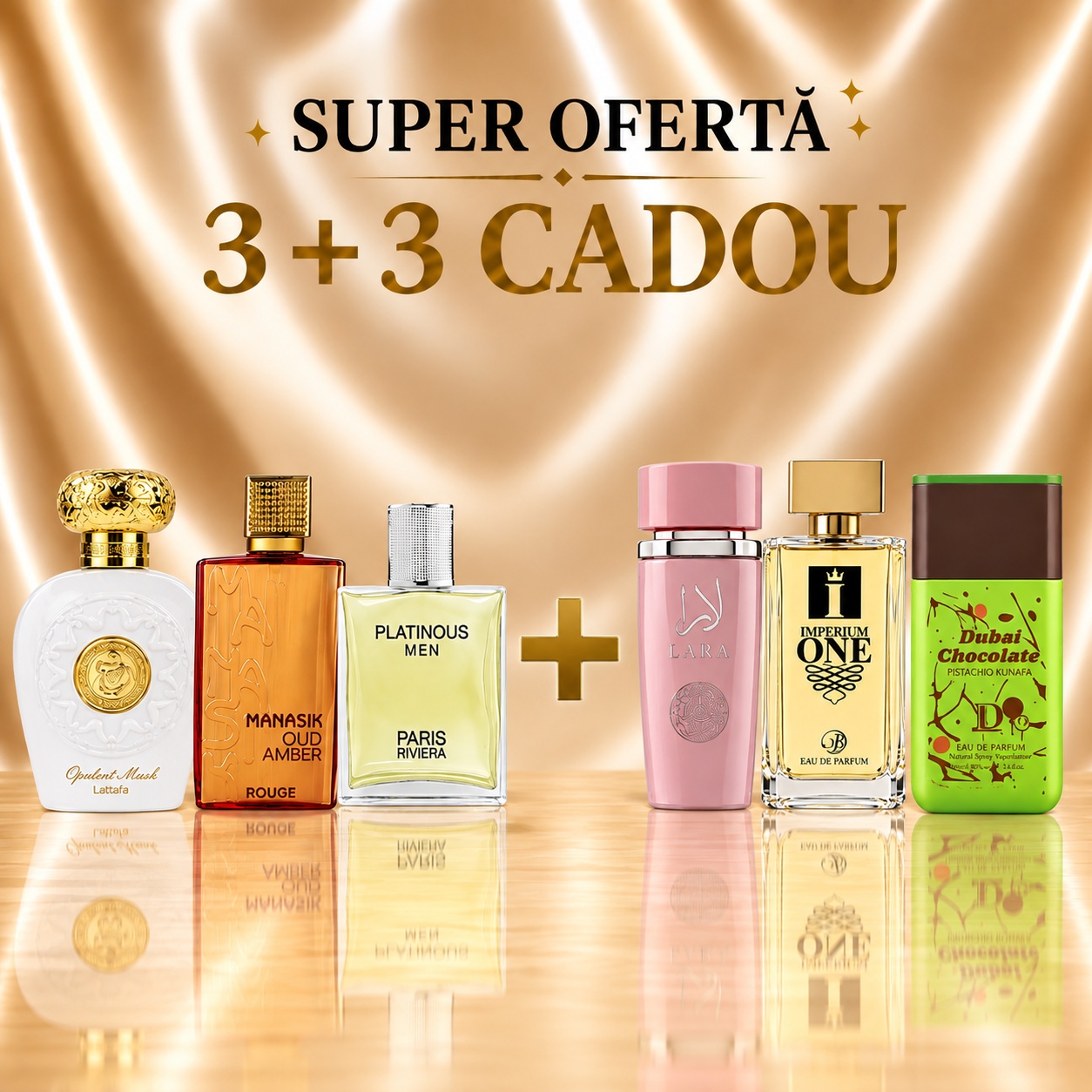 Pachet Royal Orient 3+3 Parfumuri cadou 100 ml