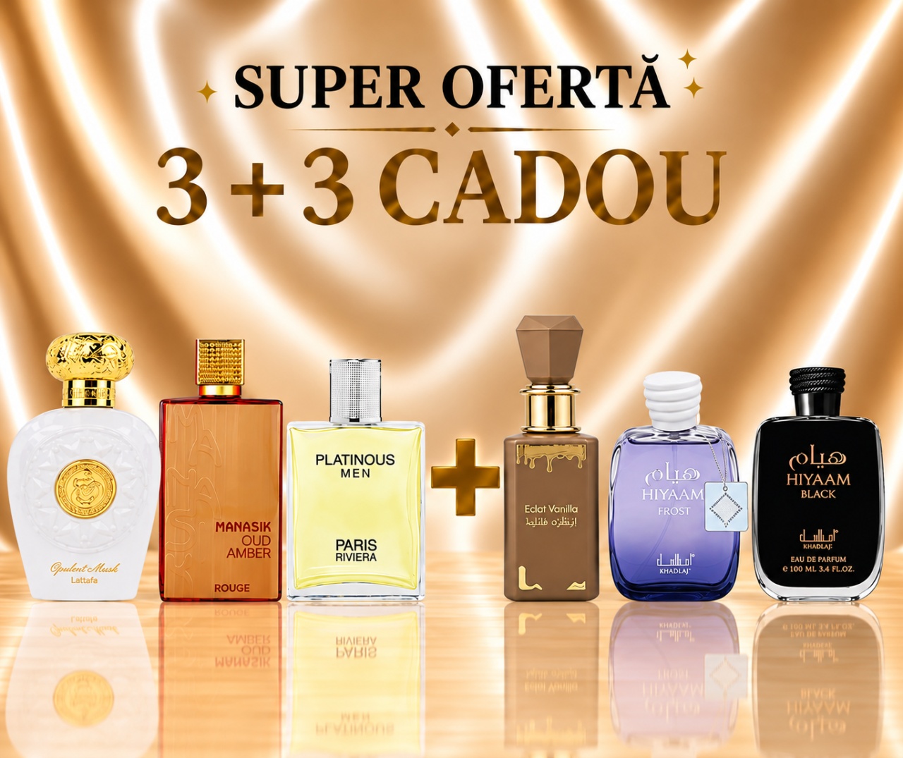 Pachet Royal Orient 3+3 Parfumuri cadou 100 ml