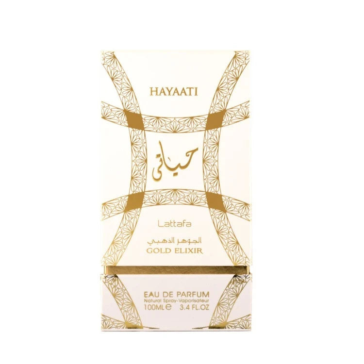 Parfum arabesc Lattafa Hayaati Gold Elixir, apa de parfum 100ml, femei - 3 | YEO