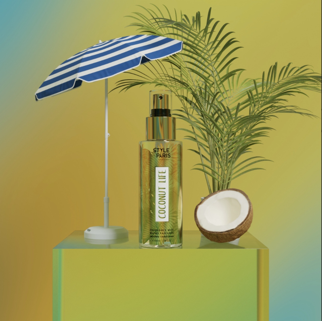 Spray de corp Coconut Life - Style Paris, 100 ml - 2 | YEO