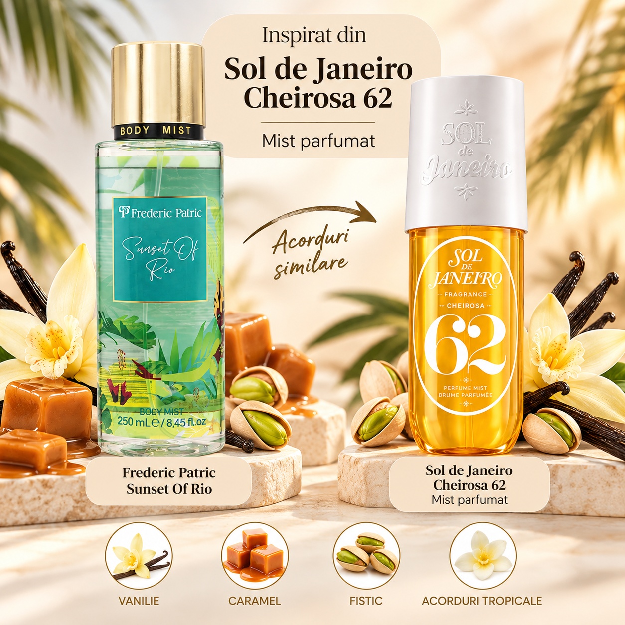 Spray de corp- Sunset of Rio - by Patric - 250 ml — imaginea 2