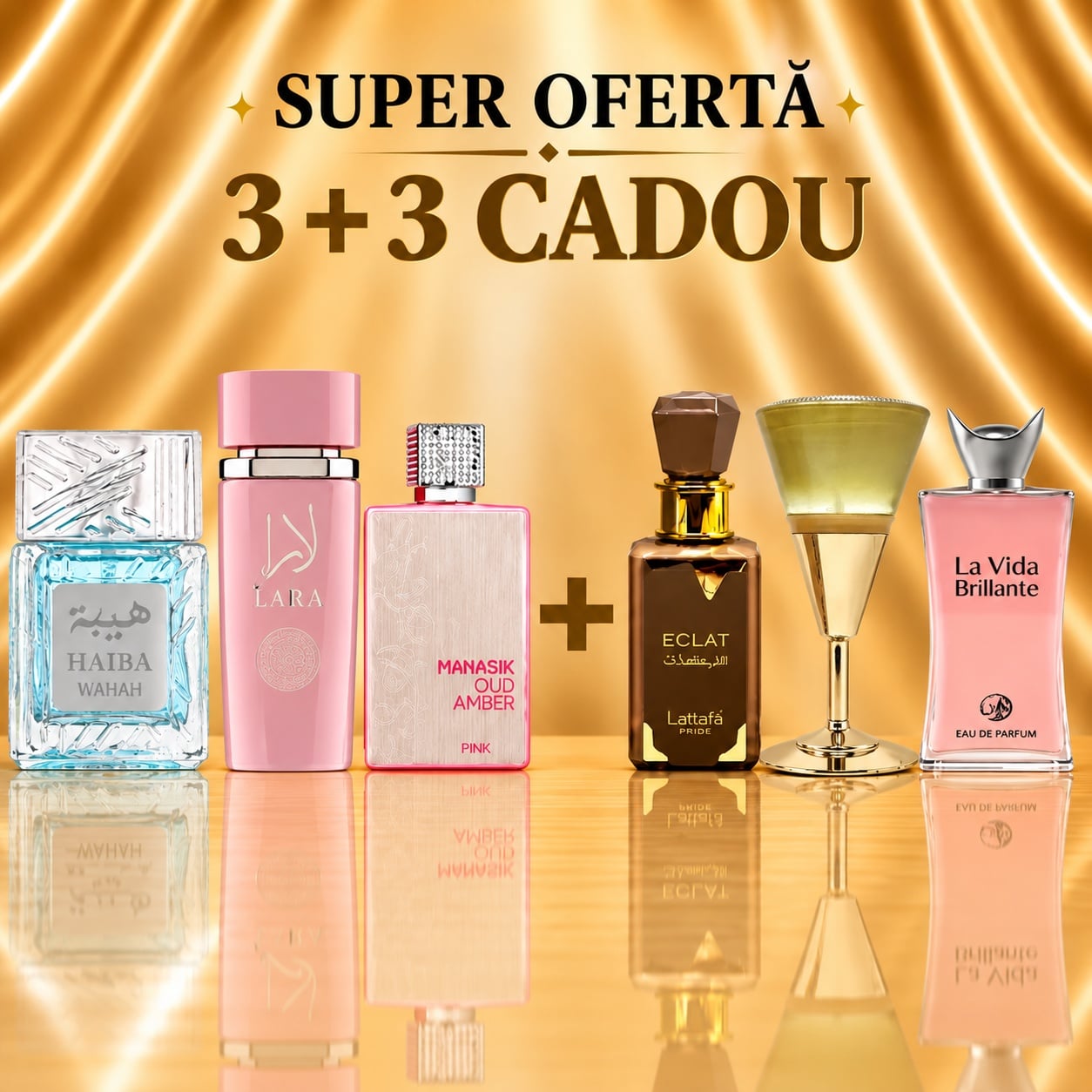 Sweet Dubai Collection 3+3 Parfumuri Cadou