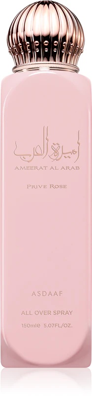 Asdaaf Ameerat Al Arab Prive Rose – All Over Spray 150 ml — imaginea 2