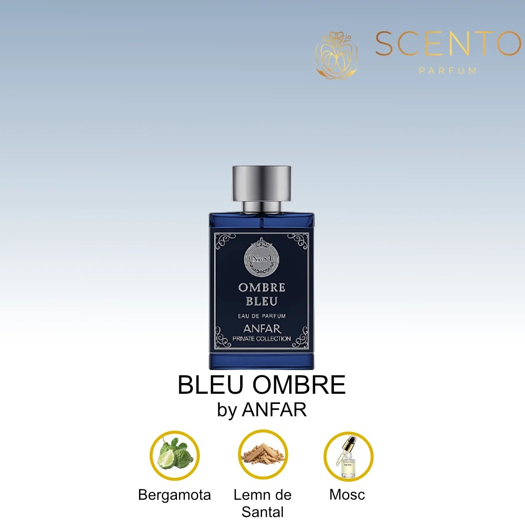 OMBRE BLU by ANFAR, extract de parfum, barbati, 50ML