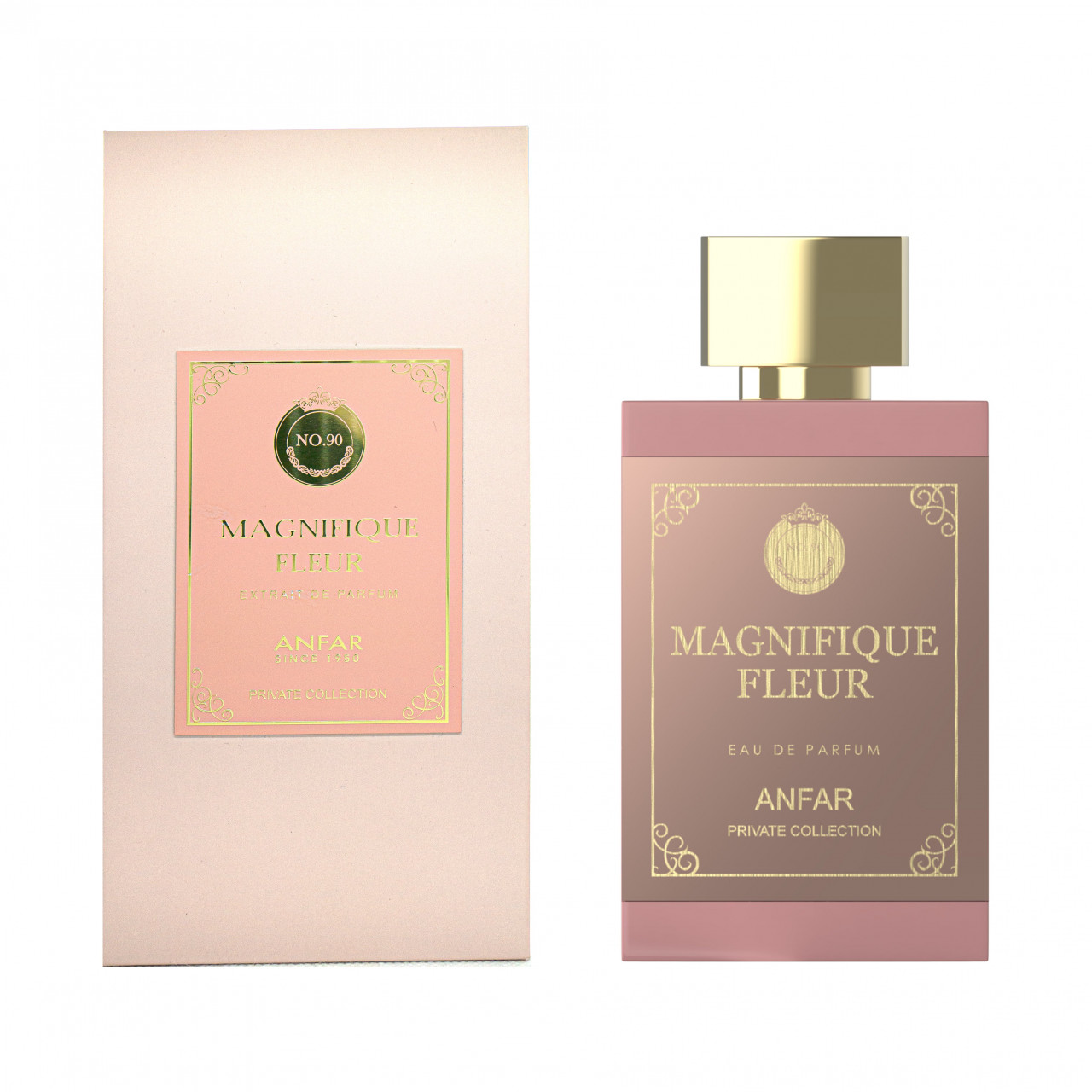MAGNIFIQUE FLEUR by ANFAR, extract de parfum, femei, 50ML - Original Dubai - imagine 2