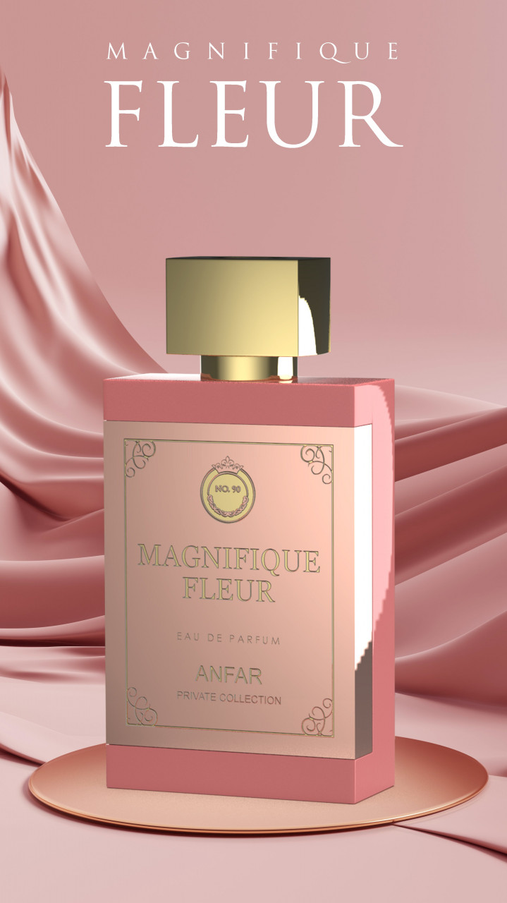 MAGNIFIQUE FLEUR by ANFAR, extract de parfum, femei, 50ML - Original Dubai - imagine 5